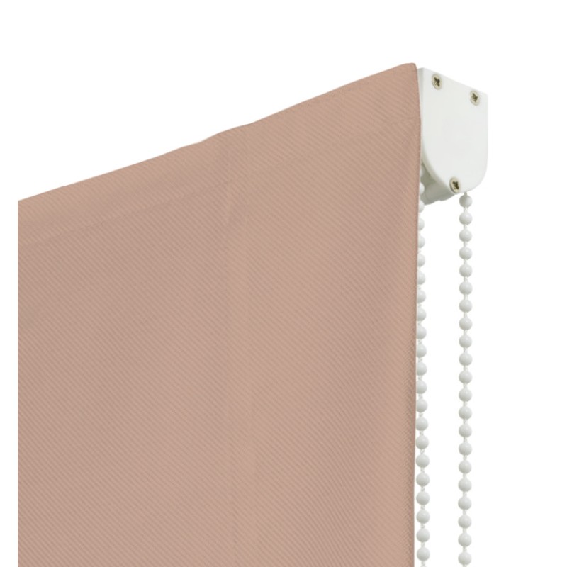Pink Roman Blind Made to Measure with Chain Artemia