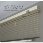 Aluminum Venetian Interior Blind with 12,5mm Slats