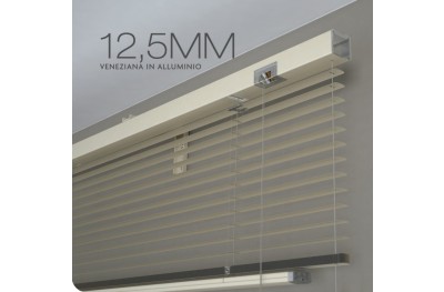 Aluminum Venetian Interior Blind with 12,5mm Slats