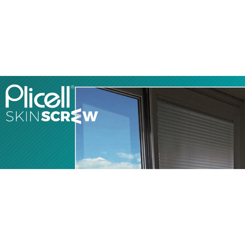 Pleated Blind Plicell Skin Screw 13 mm Simple to Install