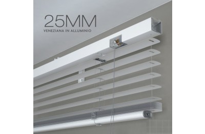 Aluminum Venetian Blind 25 mm Made in Italy by Centanni