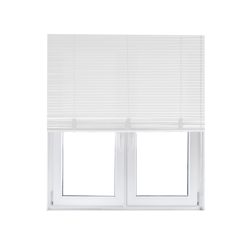 Venetian Blind in White Aluminum with High Resistance Viewtex