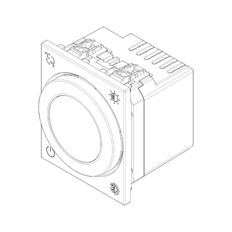 Thermostat VIMAR LINEA 30810.B/C/G Wheel Smart Home
