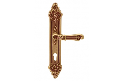 Tiffany Door Handle on Plate Linea Calì Vintage