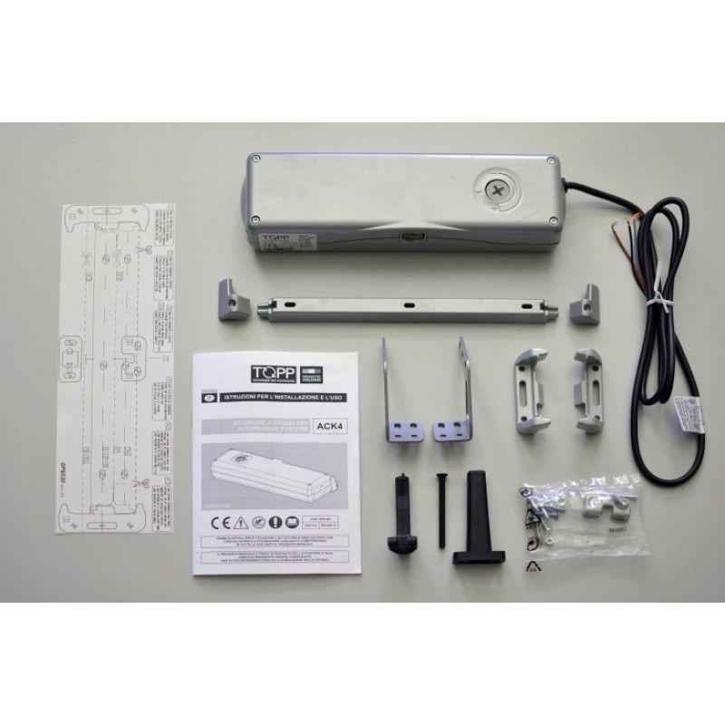Topp ACK4 230V Chain Actuator Stainless Steel Double Link