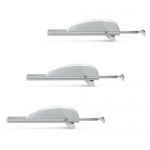 Triple Actuator Airwin A65 3W-Net 230V Rack L=2500<3750 Comunello Mowin