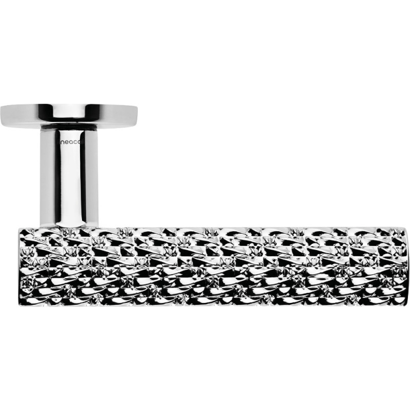 Vision Zincral Linea Calì Door Handle with Embossed Grip