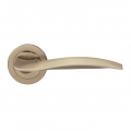 Wind Design Manital Satin Nickel Pair of Door Lever Handles