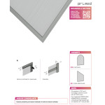 PRIMED Fixed Mosquito Net with Panel for Windows FISSA 90