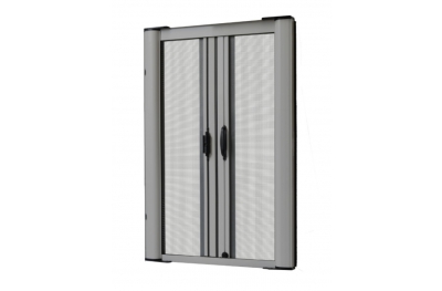 Lateral Mosquito Net with Spring Double Door Frida 42
