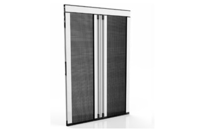 Plissé Mosquito Net with Pleated Net Two Doors Pasini MINERVA LP18