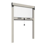 Vertical Slim Mosquito Net for Window Licia Rami Made in Italy