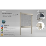 Mosquito Net Bettio Giudy Click-Clak Headphones and telescopic slide Vertical Chain