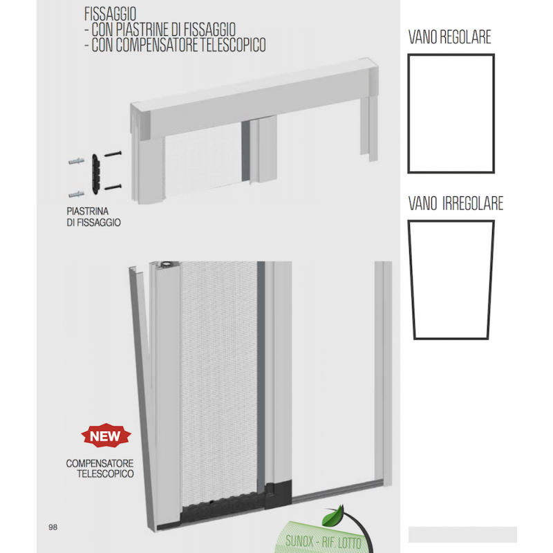 Mosquito Net Jolly 1 Anta Spring Controlled Closing Zanzar Sistem