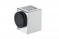 Zen Mesh 302 FE Door Stopper Linea Calì with Swarovski® Crystals in Cube Shape